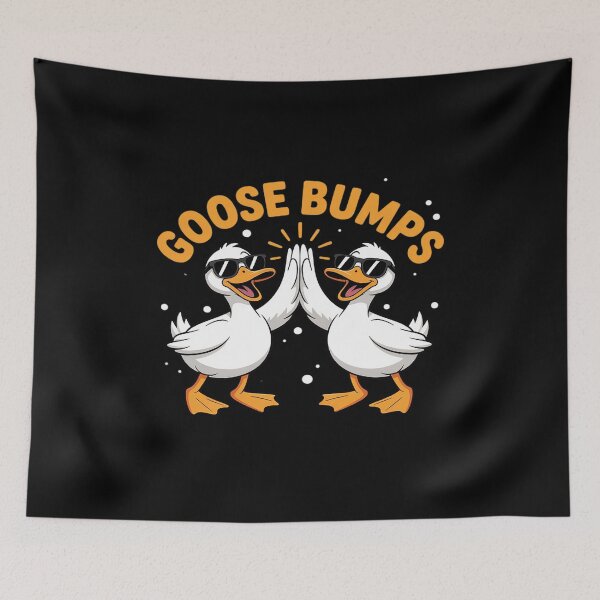 Item preview, Goose Bumps Funny Goose Tee Silly Goose Wing GOOSEBUMPS designed and sold by PeteHomenick.