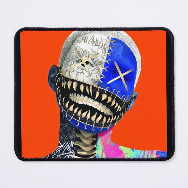 Item preview, GraffitX Chaos Oracle – Abstract Street Surreal Portrait Art designed and sold by Blackcanvas444.
