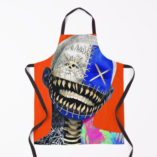 Item preview, GraffitX Chaos Oracle – Abstract Street Surreal Portrait Art designed and sold by Blackcanvas444.