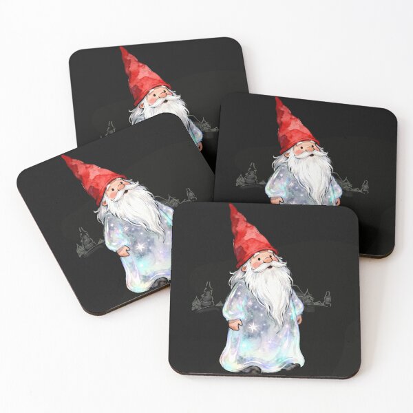 Item preview, Spooky Cute Christmas Tomte Sticker | Ghostly Scandinavian Gnome | Alternative Holiday Decal | Gothic Yule Gift designed and sold by meetart15.