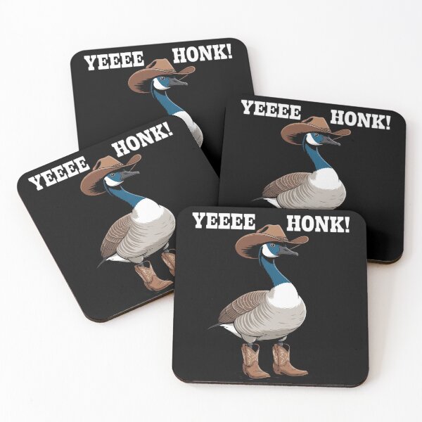 Item preview, Goose Wearing Cowboy Boots Yeeee Honk designed and sold by PeteHomenick.