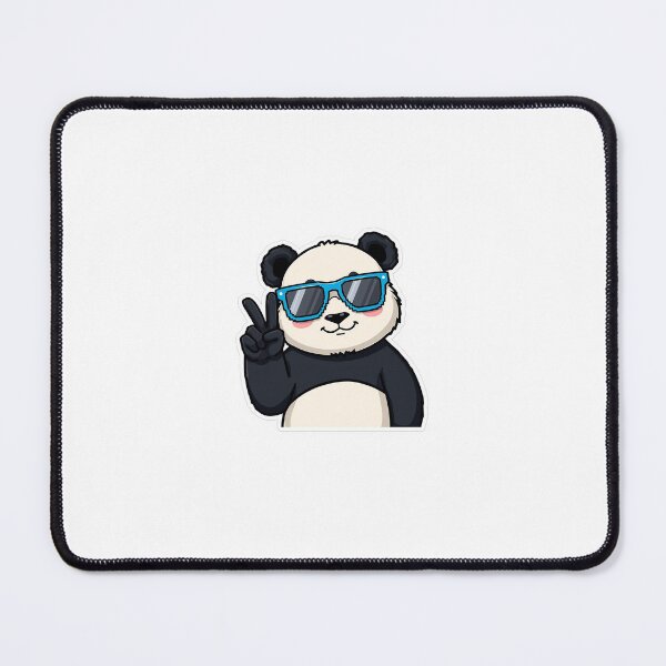 Item preview, Cool Panda sticker  – Funny Meme Panda with Sunglasses Sticker designed and sold by EdgeFlow.