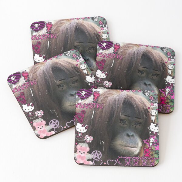 Item preview, Emo orangutan  designed and sold by monkey zone.