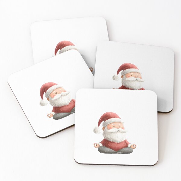 Item preview, Chill Santa Meditating in Holiday Zen Mode designed and sold by argenta75.