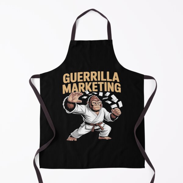 Item preview, Gorilla Karate Guerrilla Marketing Funny Graphic designed and sold by PeteHomenick.