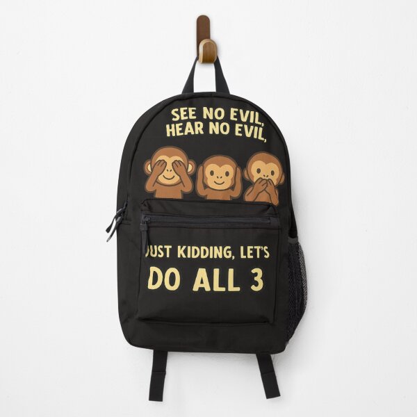 Item preview, Three wise monkeys see/hear/speak no evil designed and sold by JamesDunican.