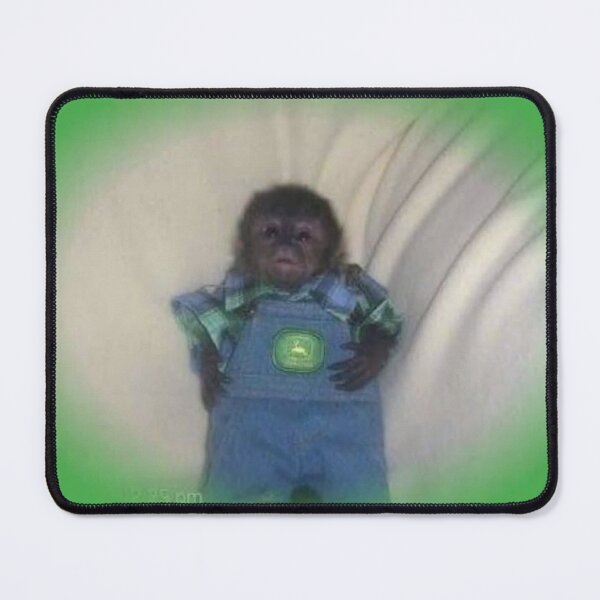 Item preview, glowing green monkey designed and sold by monkey zone.