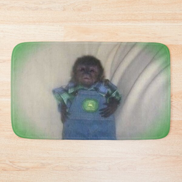 Item preview, glowing green monkey designed and sold by monkey zone.