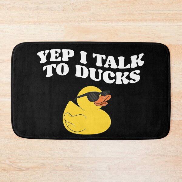 Item preview, Funny Duck Talker T-Shirt – Yep I Talk to Ducks designed and sold by LarryMBrown.