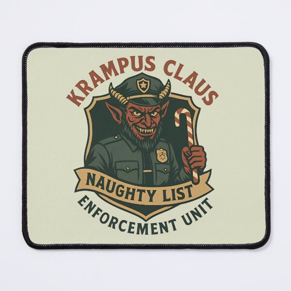 Item preview, Krampus Claus – Naughty List Enforcement Unit designed and sold by SidTastic .