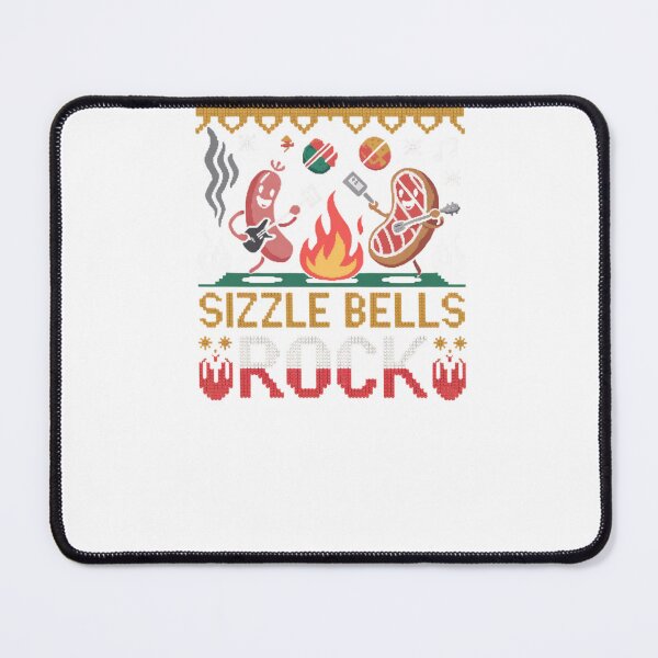 Item preview, Sizzle Bells Rock – Funny BBQ Christmas Sweater Design Classic T-Shirt designed and sold by inkfluenceart.