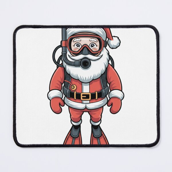 Item preview, Scuba Santa Tee | Christmas Diving Santa Shirt gift for divers designed and sold by Peycer.