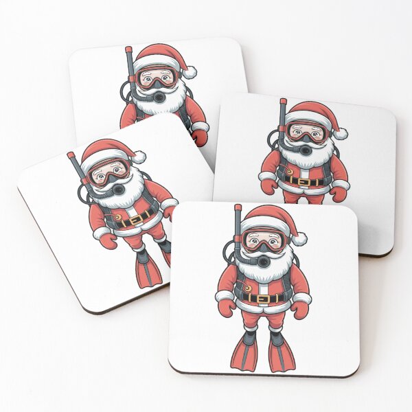 Item preview, Scuba Santa Tee | Christmas Diving Santa Shirt gift for divers designed and sold by Peycer.