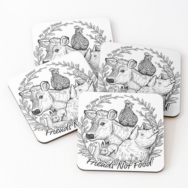 Item preview, Amigos, No Comida - Amor y Respeto por los Animales ??? designed and sold by WATEKE.