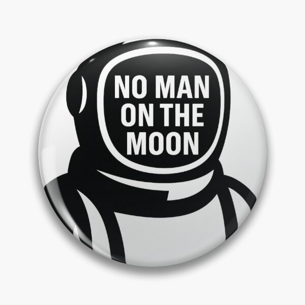 Item preview, No Man on the Moon – Retro Minimalist Design designed and sold by allisAlie.
