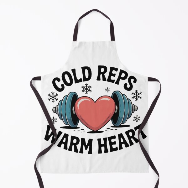 Item preview, Cold Reps Warm Heart Winter Gym Shirt – Cozy Fitness Motivation Tee designed and sold by WSPrintCrafter.