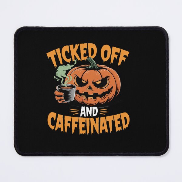 Item preview, Gothic Punk Pumpkin Coffee - Ticked Off and Caffeinated designed and sold by LeeEvans222.