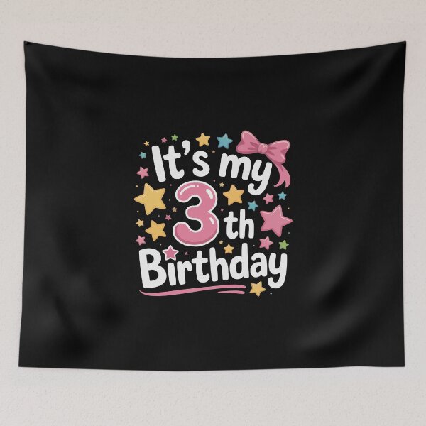 Item preview, Third Birthday Celebration  designed and sold by jkrphoto.