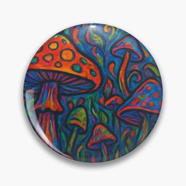 Item preview, Plakat: Psychedeliczny Las Grzybów designed and sold by LordCoffin.