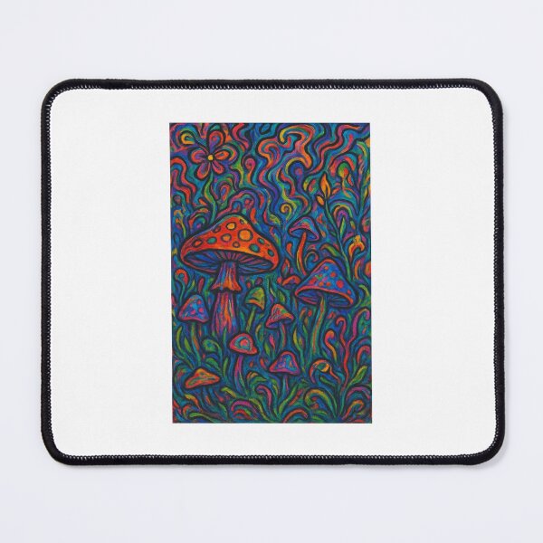 Item preview, Plakat: Psychedeliczny Las Grzybów designed and sold by LordCoffin.