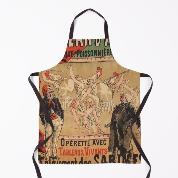 Item preview, Vintage Parisian Poster | Operetta | Belle Époque Lithograph | Classical Roman Theme | Colorful Wall Art designed and sold by artofuniverse.