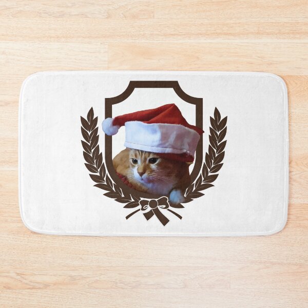 Item preview, Purrfectly Festive: Santa Cat Edition designed and sold by MB-CatPrints.