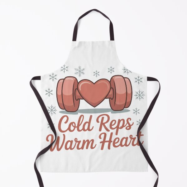 Item preview, Cold Reps Warm Heart Winter Gym Shirt – Cozy Fitness Motivation Tee designed and sold by WSPrintCrafter.