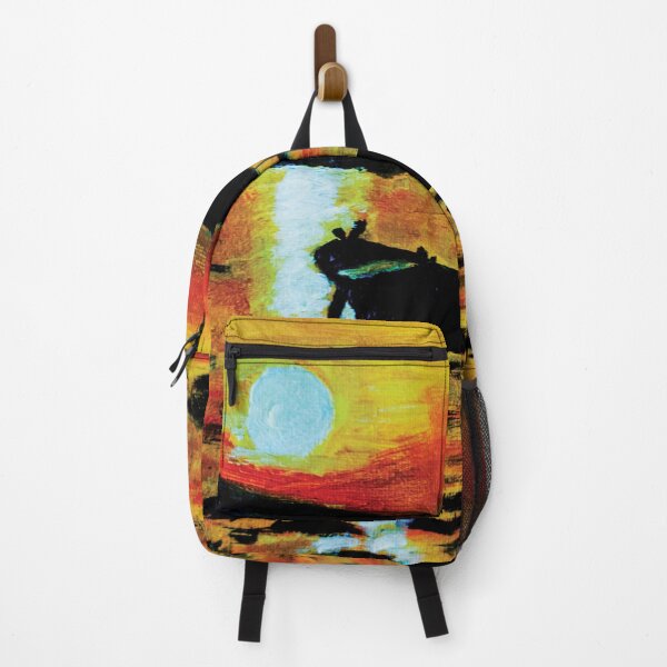 Item preview, Sunset Oil Painting, Canvas Landscape Art designed and sold by pineappledizajn.