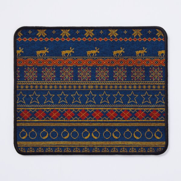 Item preview, Christmas Pattern blue designed and sold by Kamoufleur.