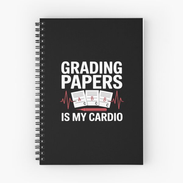 Item preview, Grading Papers Is My Cardio Teacher designed and sold by JonBarnes22.