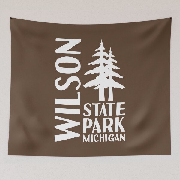 Item preview, Wilson State Park Michigan Pines W designed and sold by bivenart.
