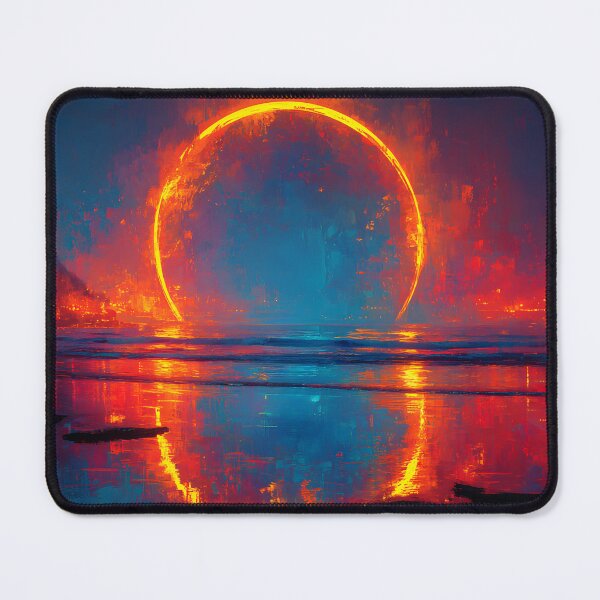 Item preview, Solar Eclipse over the horizon designed and sold by AtotheTwoDesign.