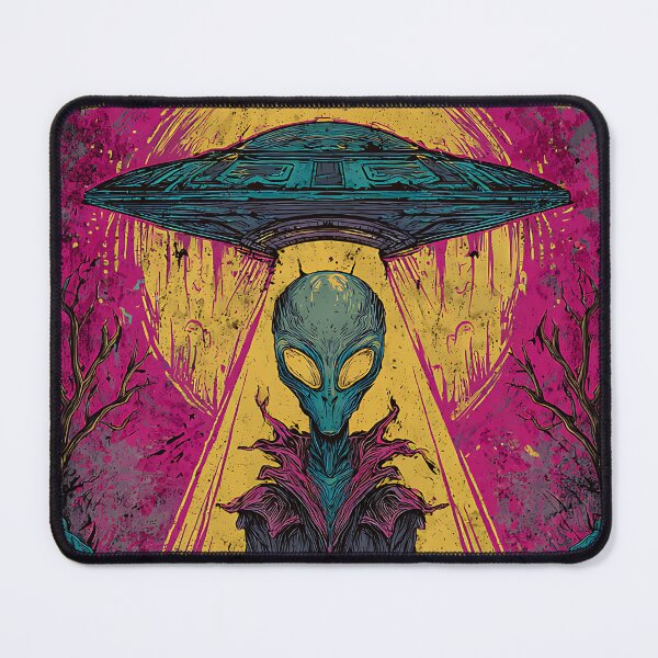 Item preview, Vibrant Psychedelic Alien designed and sold by bapupa.