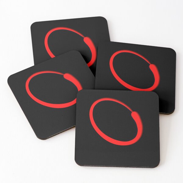 Item preview, Red Circle – Minimal Energy Symbol designed and sold by pixelandpine.