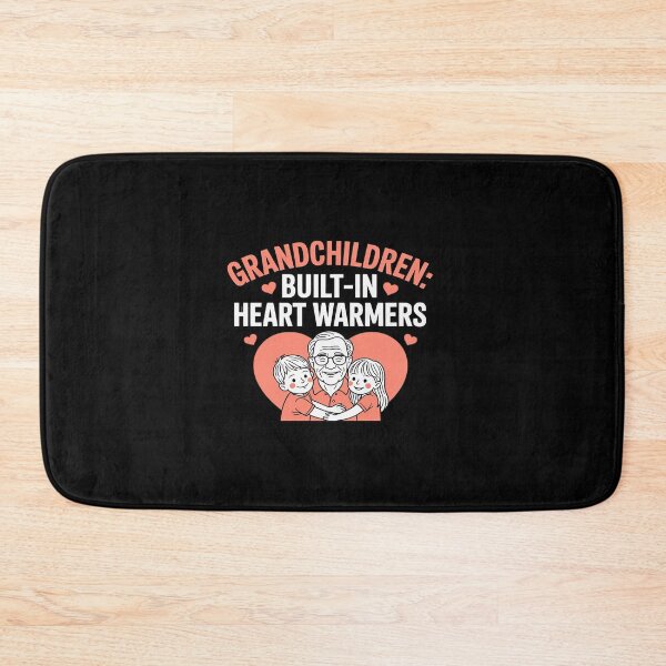 Item preview, Grandchildren Built-in Heart Warmers Grandpa Grandma Novelty designed and sold by JonBarnes22.