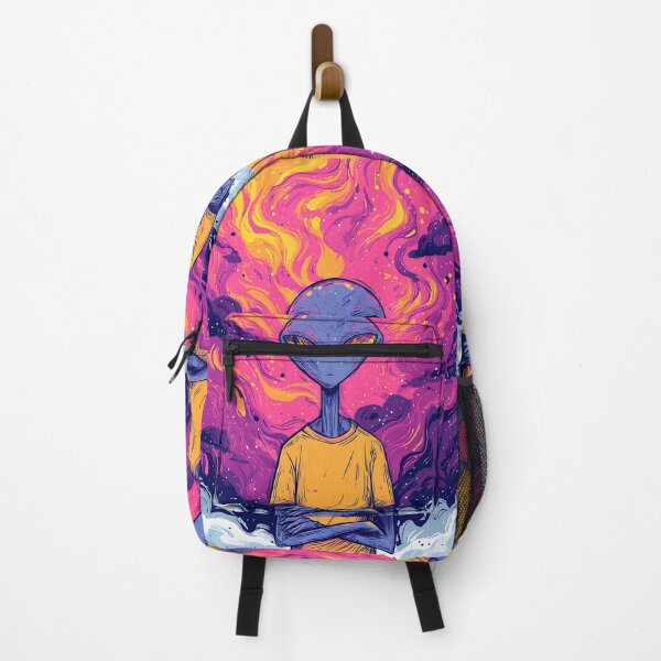 Item preview, Trippy Psychedelic Alien designed and sold by bapupa.