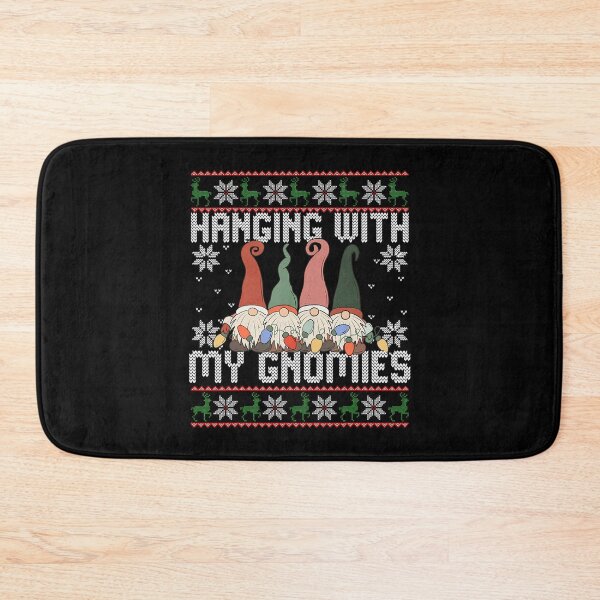 Item preview, With Gnomies Funny Quote Hangin Happy Vintage Holiday My designed and sold by Rackaam777Art.