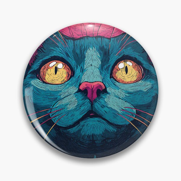 Item preview, Trippy Psychedelic Cat designed and sold by bapupa.