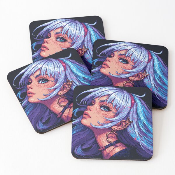 Item preview, Retro cool Beautiful Girl colorful designed and sold by jimcaza.