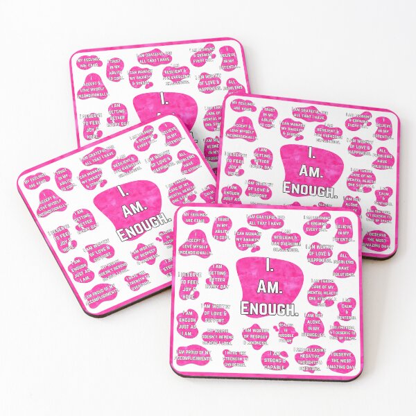 Item preview, Hot Pink Daily Affirmations - Light Version designed and sold by The Subbin' Sisters.