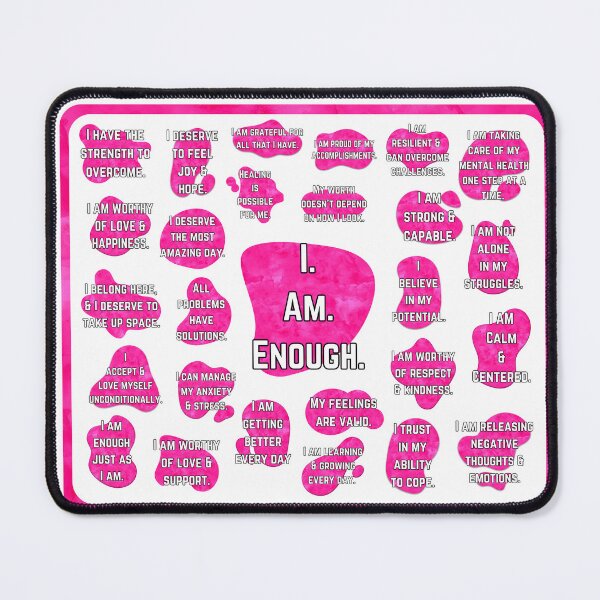 Item preview, Hot Pink Daily Affirmations - Light Version designed and sold by The Subbin' Sisters.