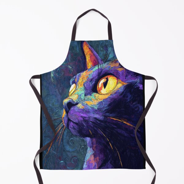 Item preview, Colorful Psychedelic Cat designed and sold by bapupa.