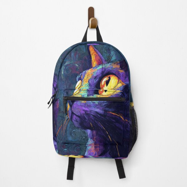 Item preview, Colorful Psychedelic Cat designed and sold by bapupa.