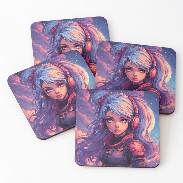 Item preview, Retro cool Beautiful Girl  designed and sold by jimcaza.