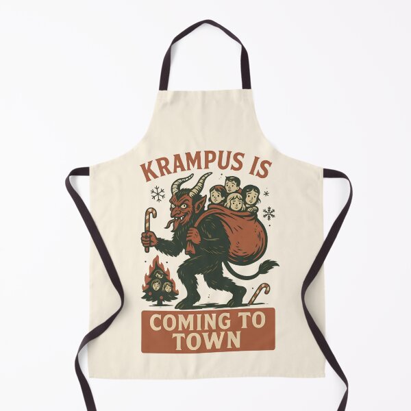 Item preview, Krampus Is Coming to Town – Dark Christmas Horror designed and sold by SidTastic .