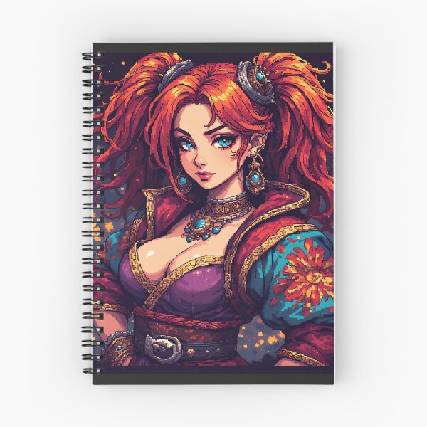 Item preview, Retro cool Beautiful Girl Red Hair designed and sold by jimcaza.
