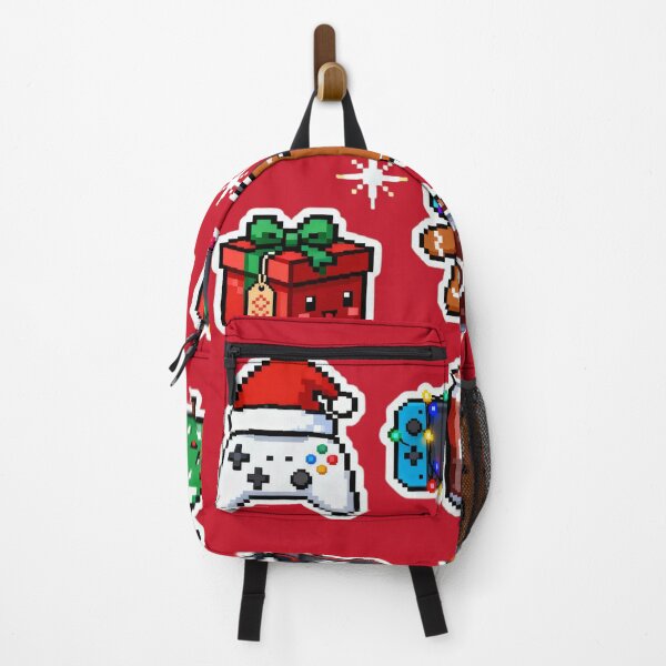Item preview, Cute Pixel Gamer Christmas Sticker Pack I designed and sold by MuseAI.