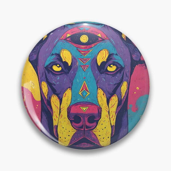 Item preview, Trippy Psychedelic Dog designed and sold by bapupa.
