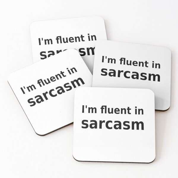 Item preview, I'm fluent in sarcasm designed and sold by Goods4SaleNow.