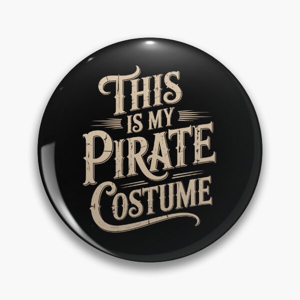 Item preview, This Is My Pirate Costume Halloween Party designed and sold by AnixieArtFun.